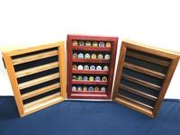 Coin Display w/ glass door (oak)